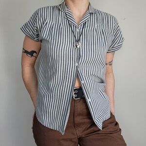 Vintage soft & faded button up blouse